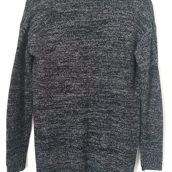 H&M Conscious Women Black/Gray Knit Cardigan, S - Picture 8 of 8